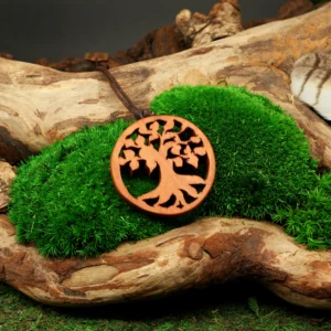 Handgeschnitzter Lebensbaum Kette • Yggdrasil Lebensbaum Anhänger als Schmuck mit Bedeutung – Bild 6