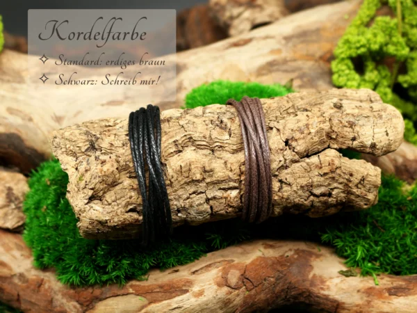 Handgeschnitzter Lebensbaum Kette • Yggdrasil Lebensbaum Anhänger als Schmuck mit Bedeutung